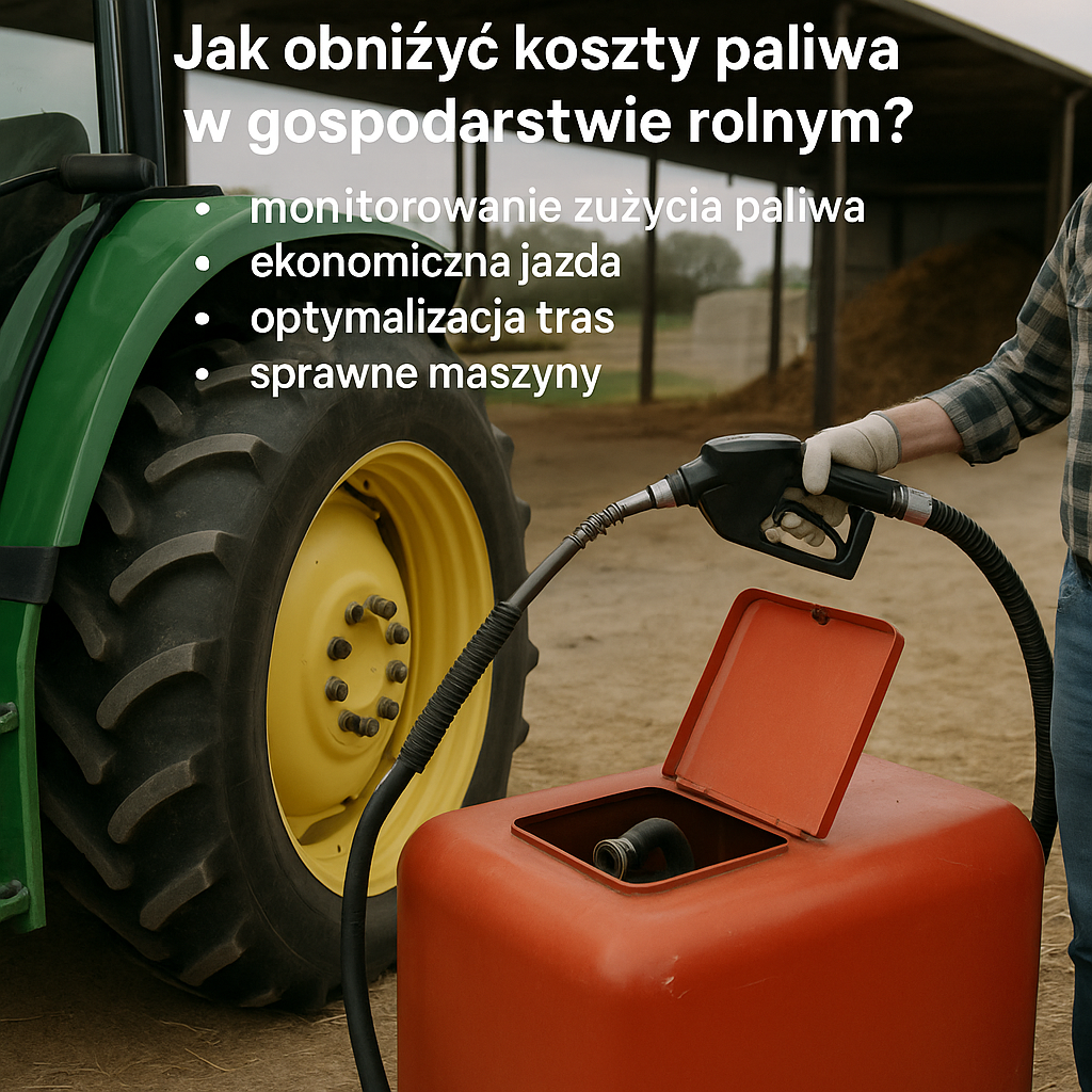 Jak obniżyć koszty paliwa w gospodarstwie rolnym?