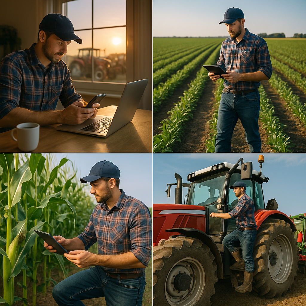 Jak wygląda dzień z życia nowoczesnego rolnika?