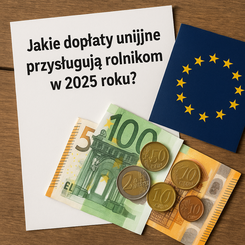 Jakie dopłaty unijne przysługują rolnikom w 2025 roku?