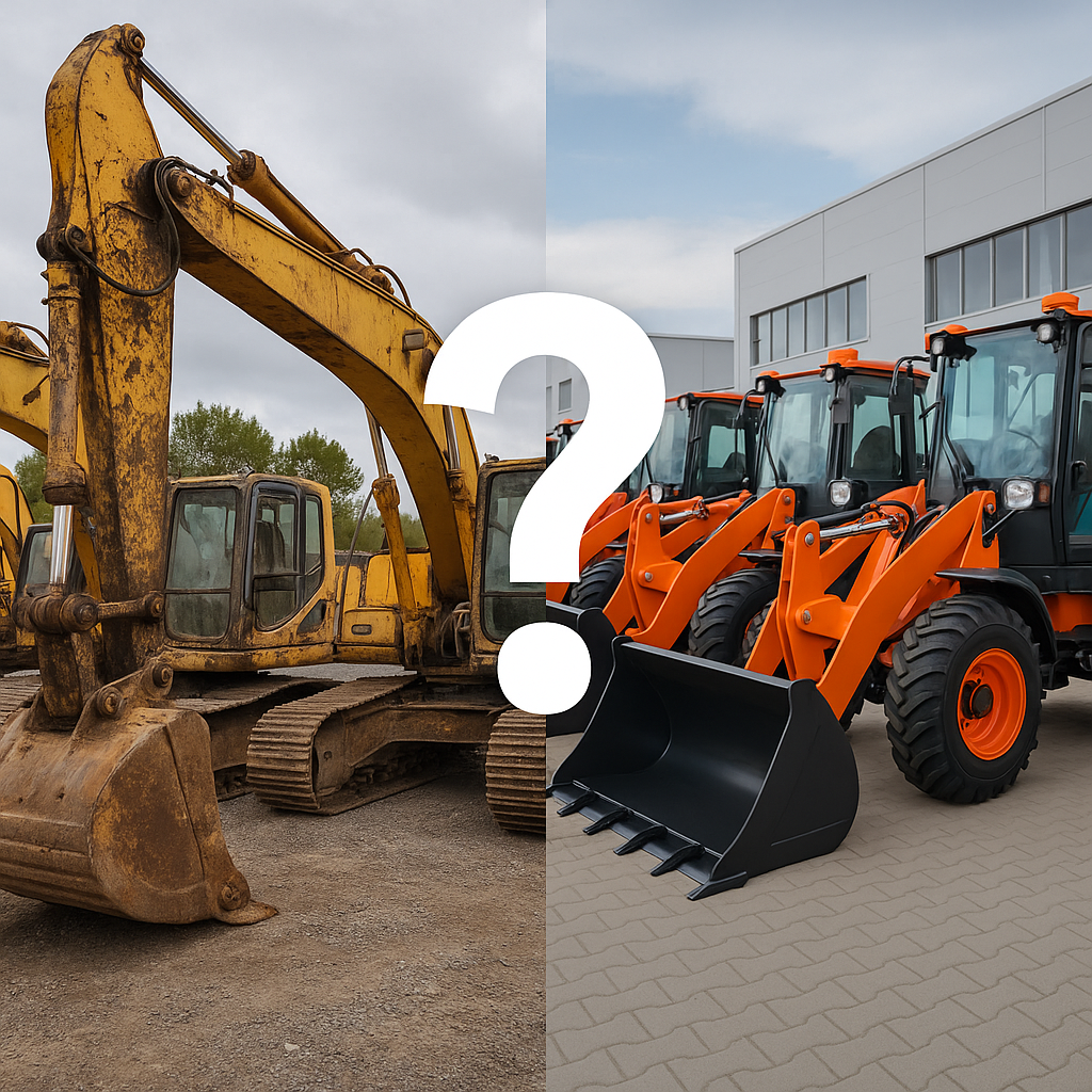 Jakie maszyny warto kupić z drugiej ręki, a jakie lepiej nowe?