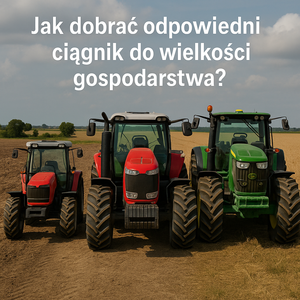 Jak dobrać odpowiedni ciągnik do wielkości gospodarstwa?