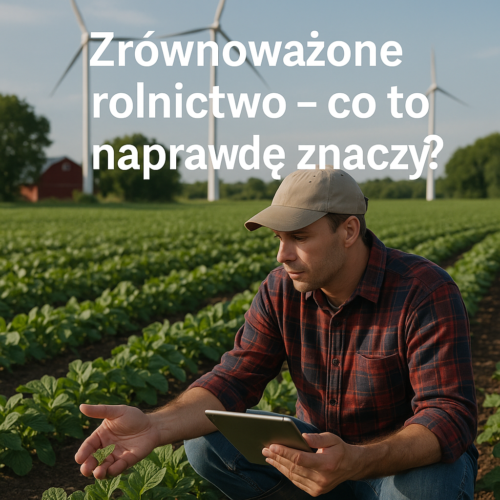 Zrównoważone rolnictwo – co to naprawdę znaczy?