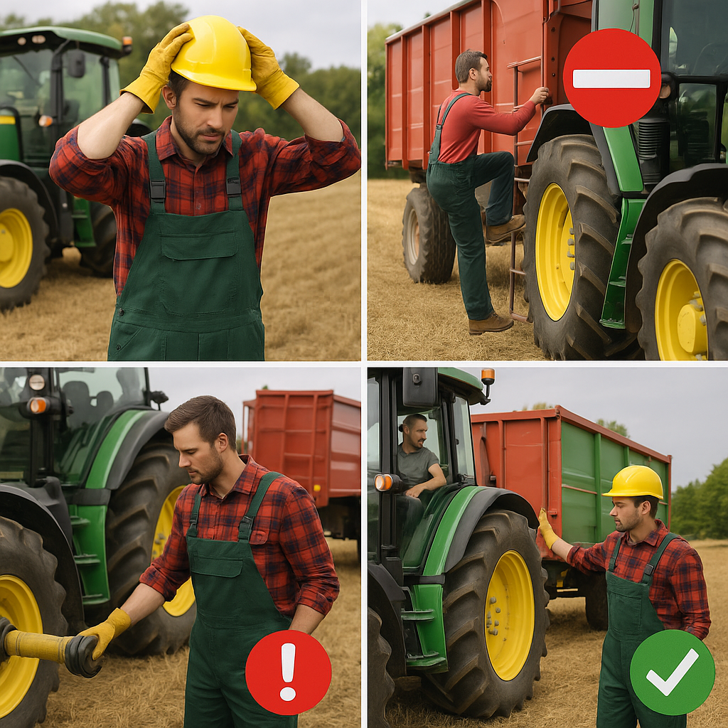Jak dbać o bezpieczeństwo podczas pracy maszynami rolniczymi?