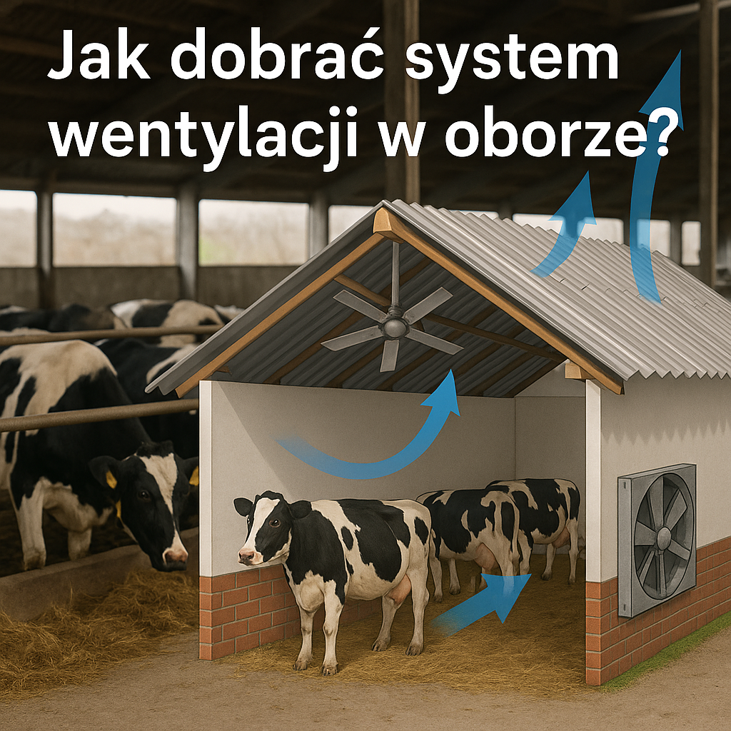 Jak dobrać system wentylacji w oborze?