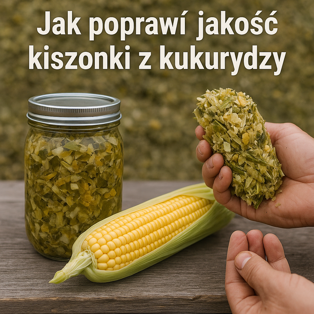 Jak poprawić jakość kiszonki z kukurydzy?