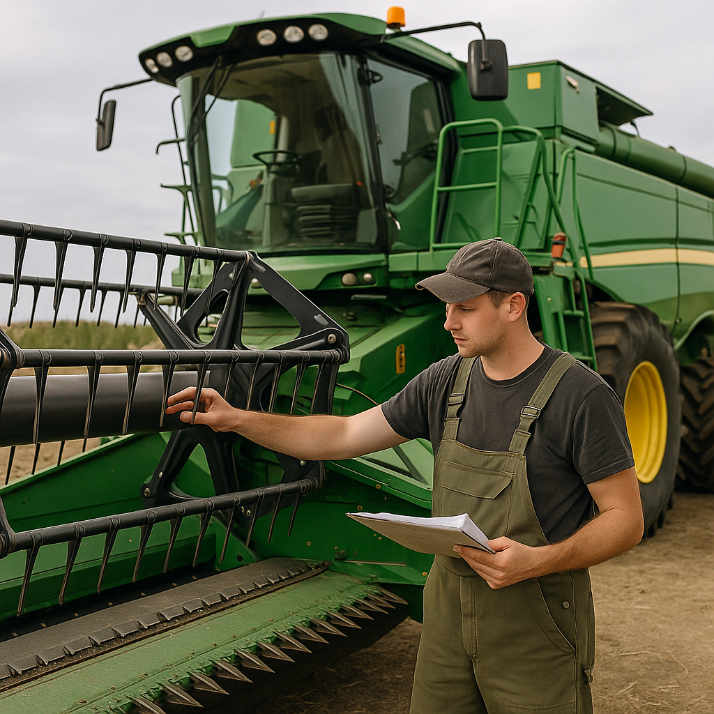 Jak przygotować kombajn do sezonu żniwnego?