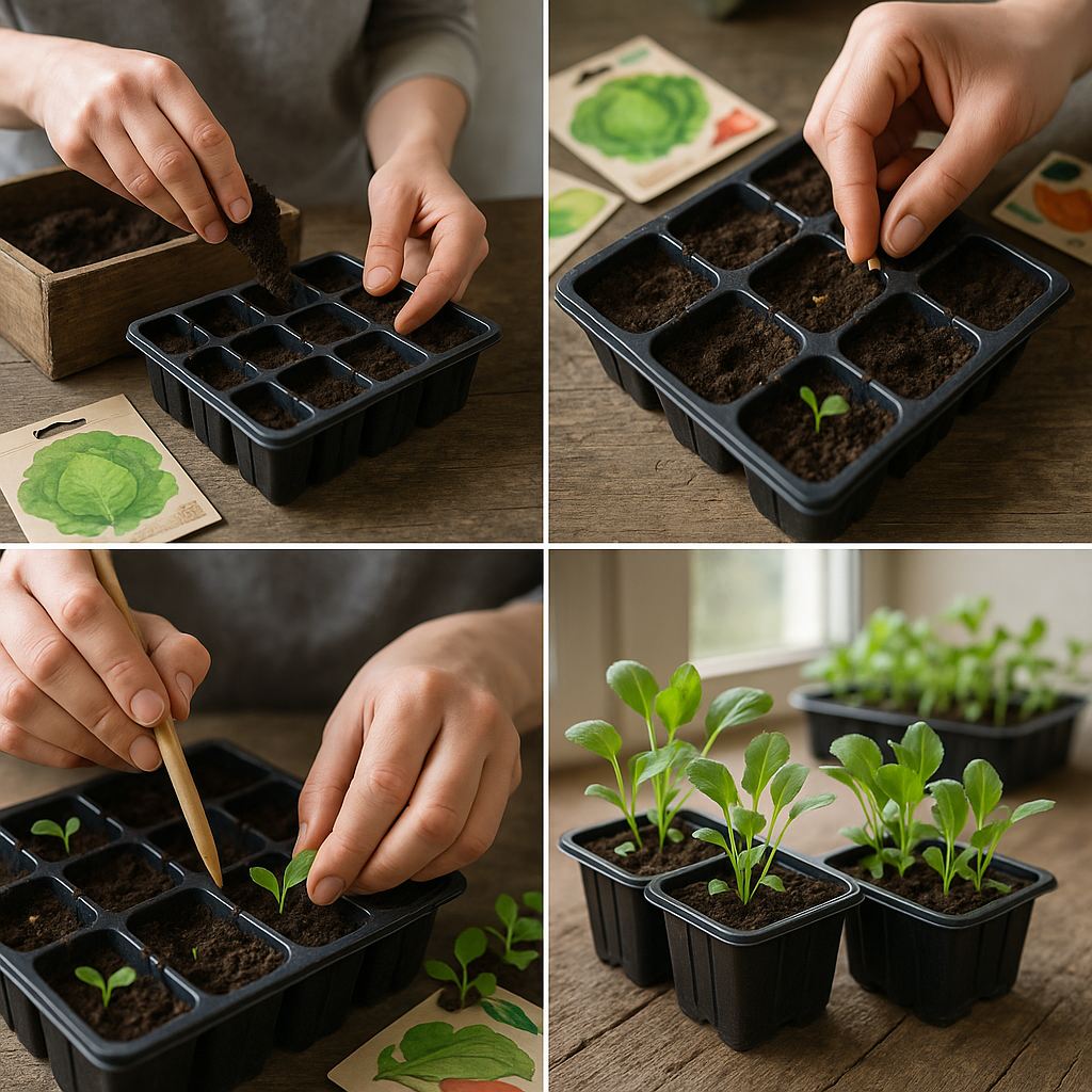 Jak przygotować rozsady warzyw krok po kroku?