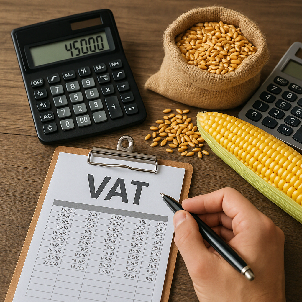 Jak rozliczyć sprzedaż płodów rolnych z podatkiem VAT?