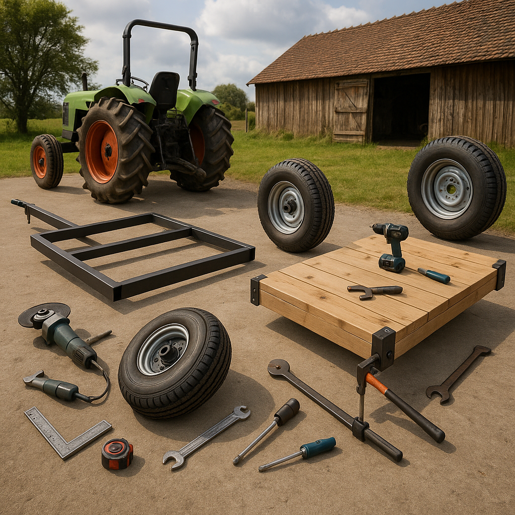 Jak samodzielnie zbudować przyczepę do ciągnika?