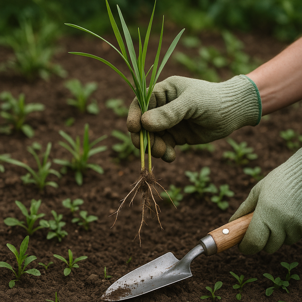 Jak skutecznie pozbyć się chwastów perzu bez chemii?