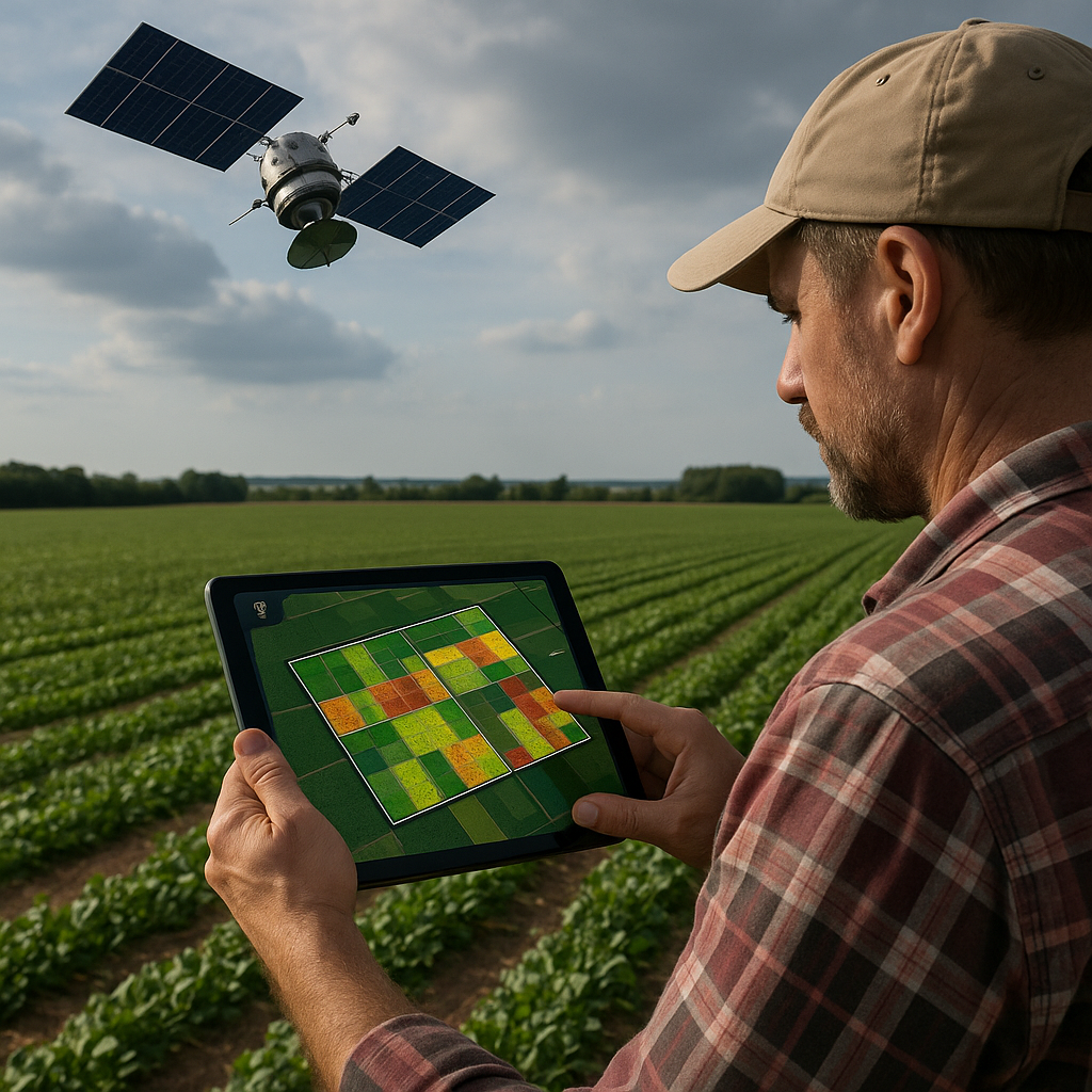 Jak wykorzystać dane satelitarne do monitorowania upraw?