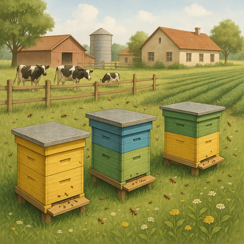 Jak założyć pasiekę przy gospodarstwie rolnym?