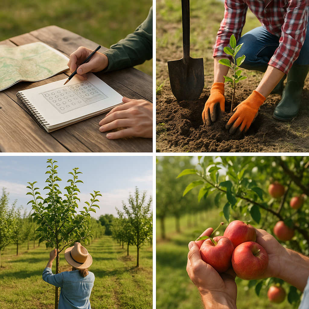 Jak założyć własny sad owocowy – od planu po pierwsze zbiory.