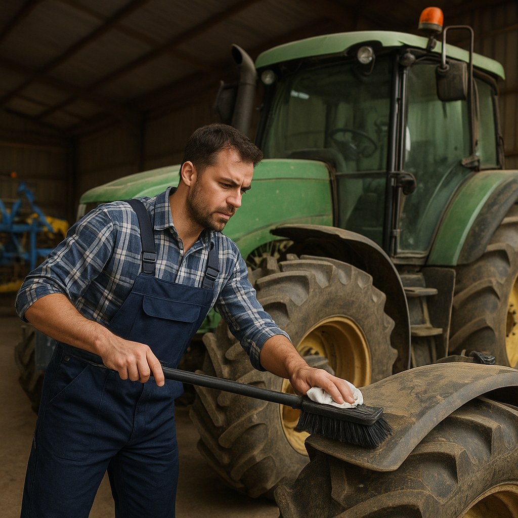 Porządek w gospodarstwie: skuteczne sprzątanie budynków i maszyn rolniczych