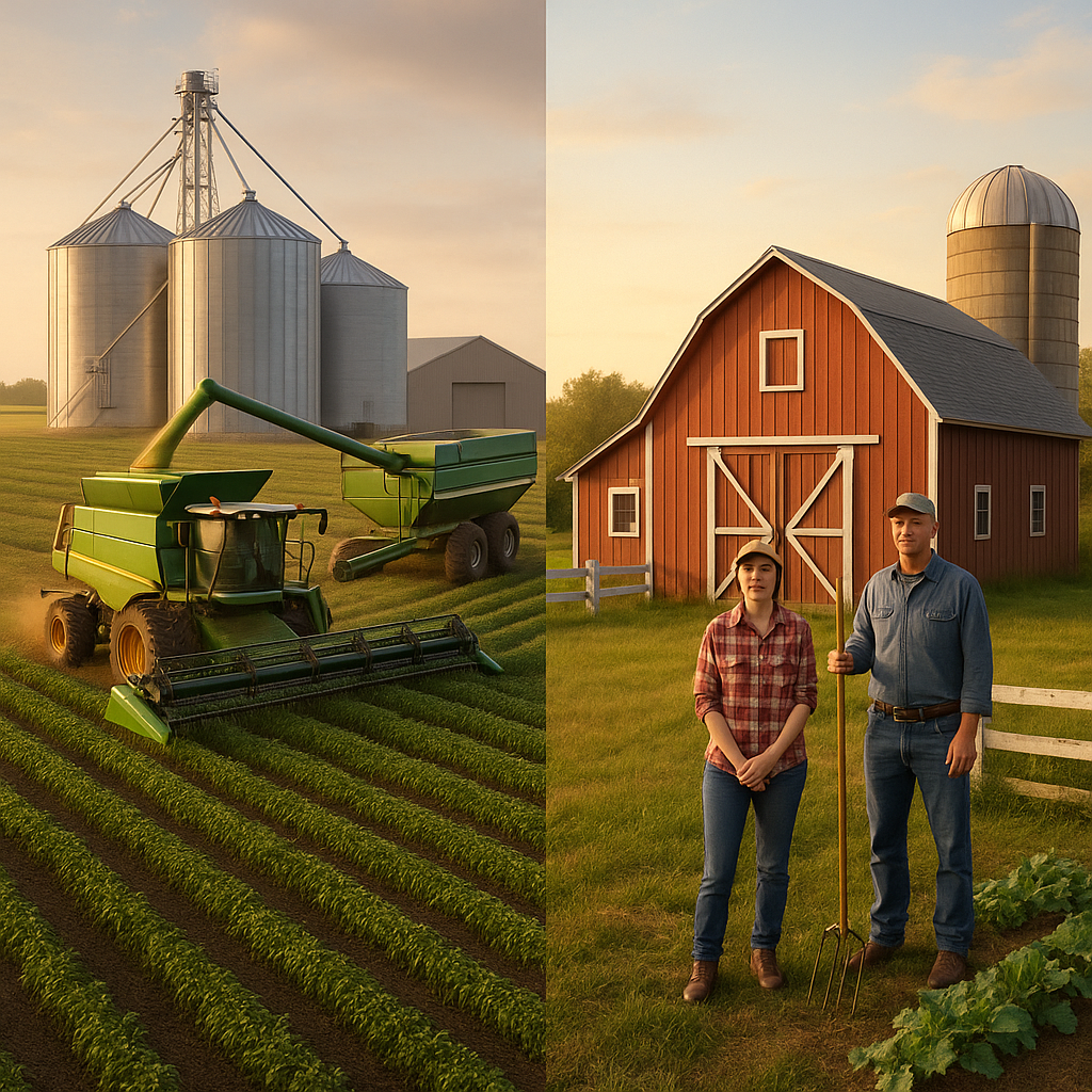 Czy przyszłość należy do dużych gospodarstw czy małych rodzinnych farm?