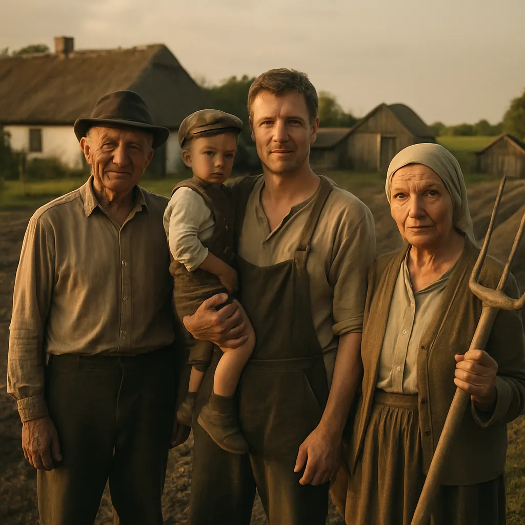 Historia jednej wsi – opowieść o pokoleniach rolników.
