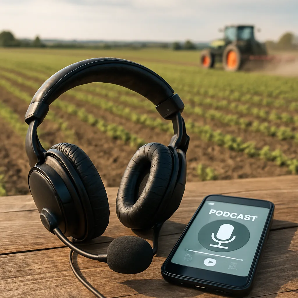Jakie podcasty o rolnictwie warto śledzić.